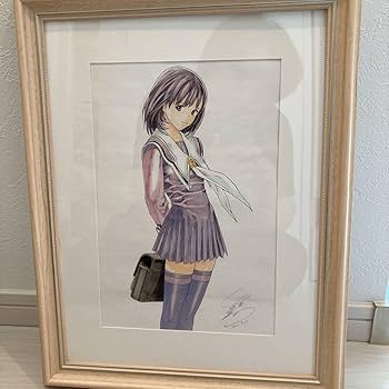 桂正和　リトグラフ　I''s（アイズ）サイン入り 桂正和 リトグラフ I''s（アイズ）サイン入り I